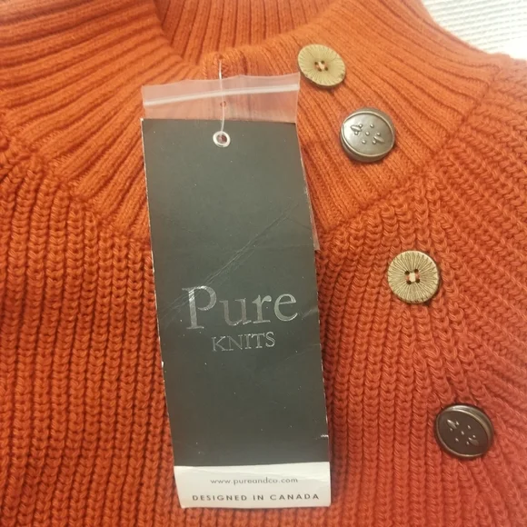 NWT Pure Knits Tribal Ponch - Picture 4 of 6